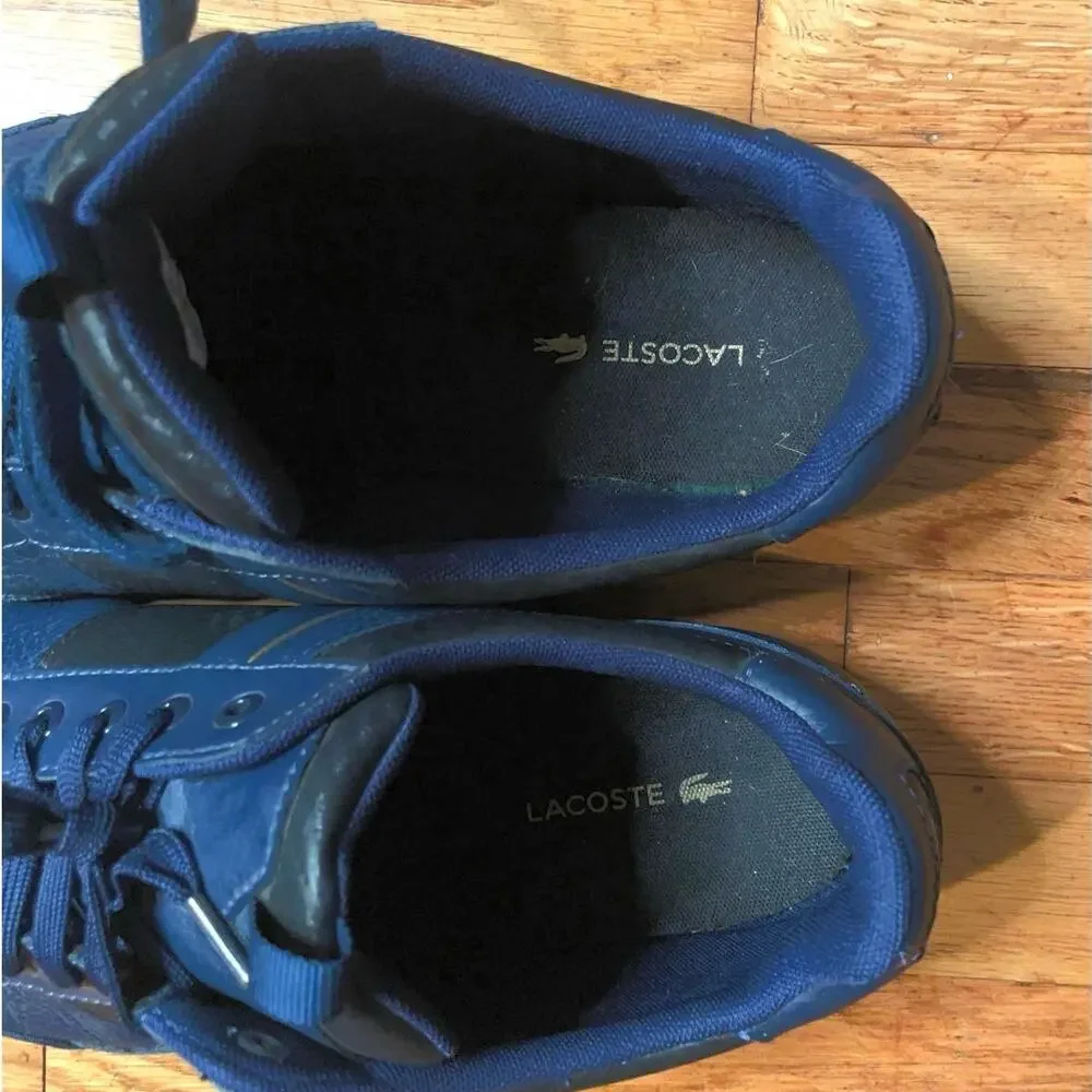 Lacoste Men's Chaymon Sneaker Low Top Tennis Shoes 10.5 $135
